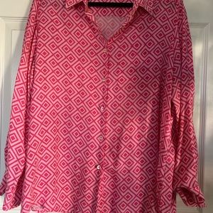 Foxcroft button down women’s shirt long or 3/4 sleeves